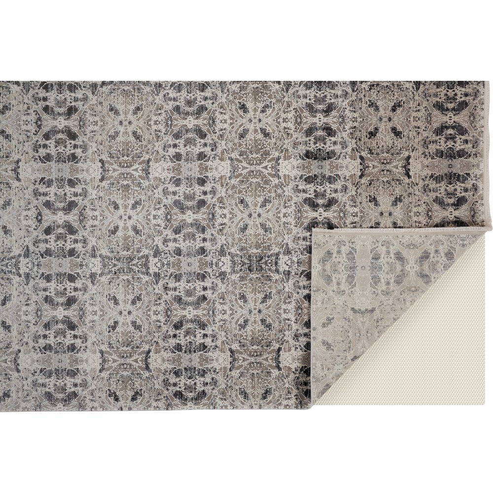 Cadiz Modern Oriental, Gray/Taupe/Ivory, 4'-10" x 7'-10" Area Rug. Picture 4