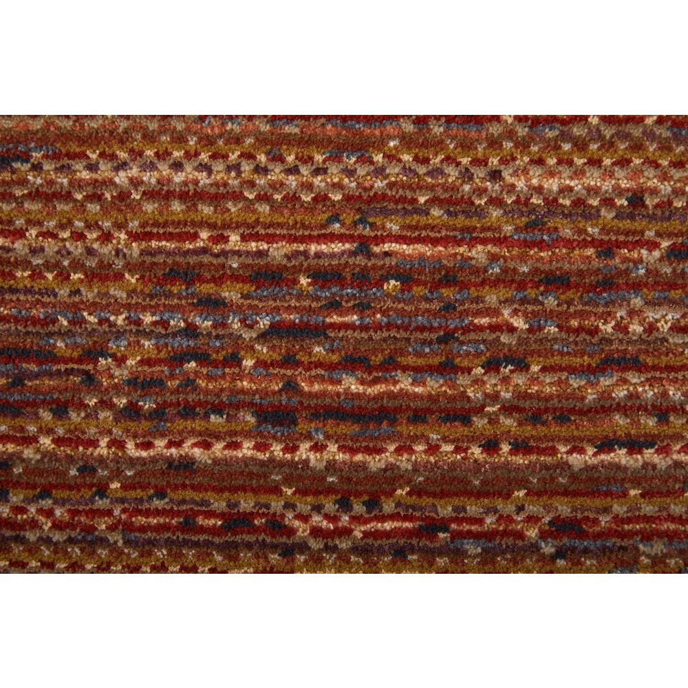 Deja Modern Solid, Brown/Red/Tan, 2' x 3' Accent Rug. Picture 5