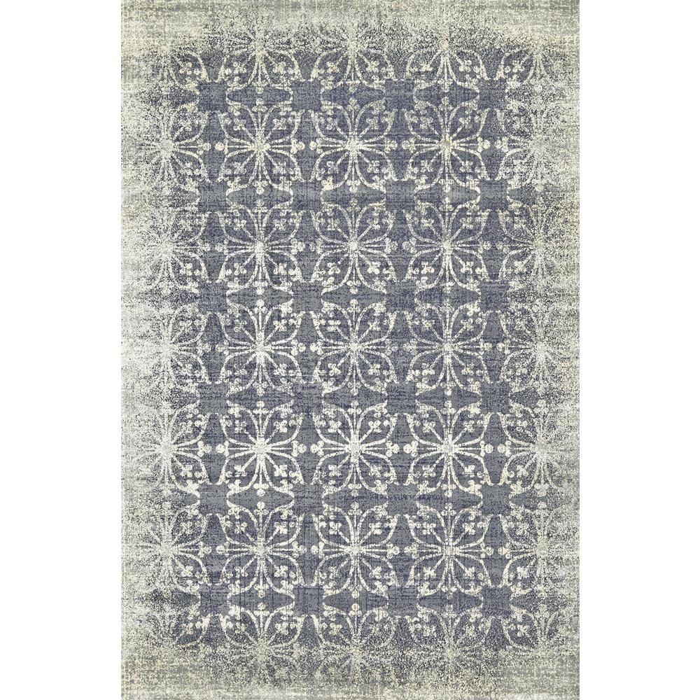 Fiona Distressed Ornamental Rug, Rose Brown/Gray, 5ft x 7ft - 6in Area Rug, 6223267FDGY000E70. Picture 2