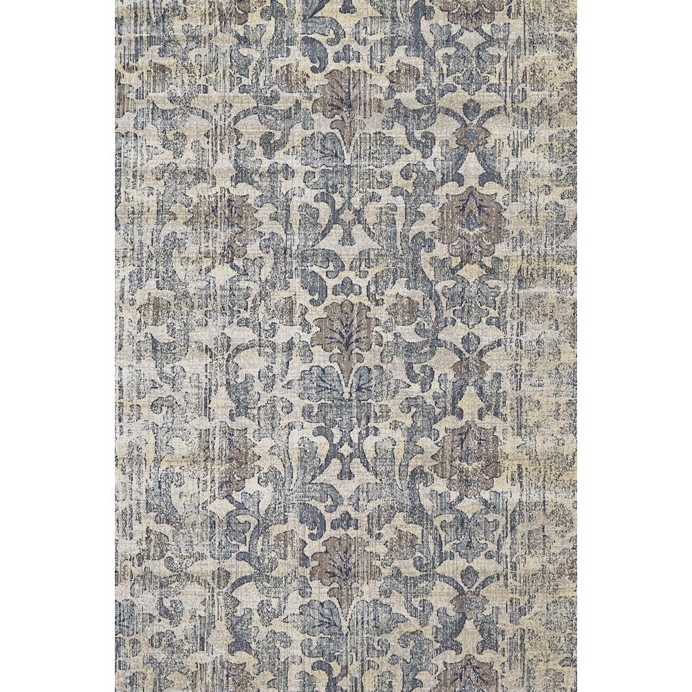 Fiona Distressed Ornamental Rug, Light Gray/Blue, 5ft x 7ft - 6in Area Rug, 6223268FDWD000E70. Picture 2