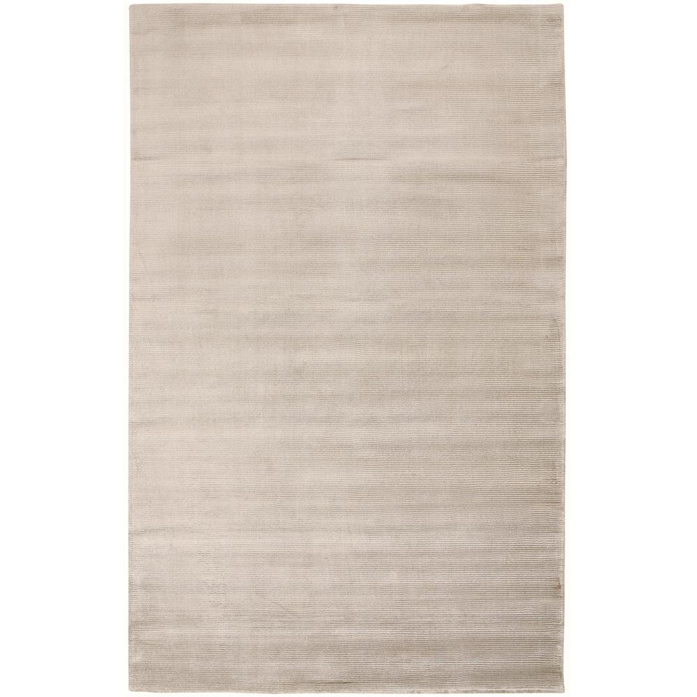 Batisse Plush Viscose Hand Loomed Rug, Oyster Gray, 5ft x 8ft Area Rug, 6698717FTPE000E10. Picture 2