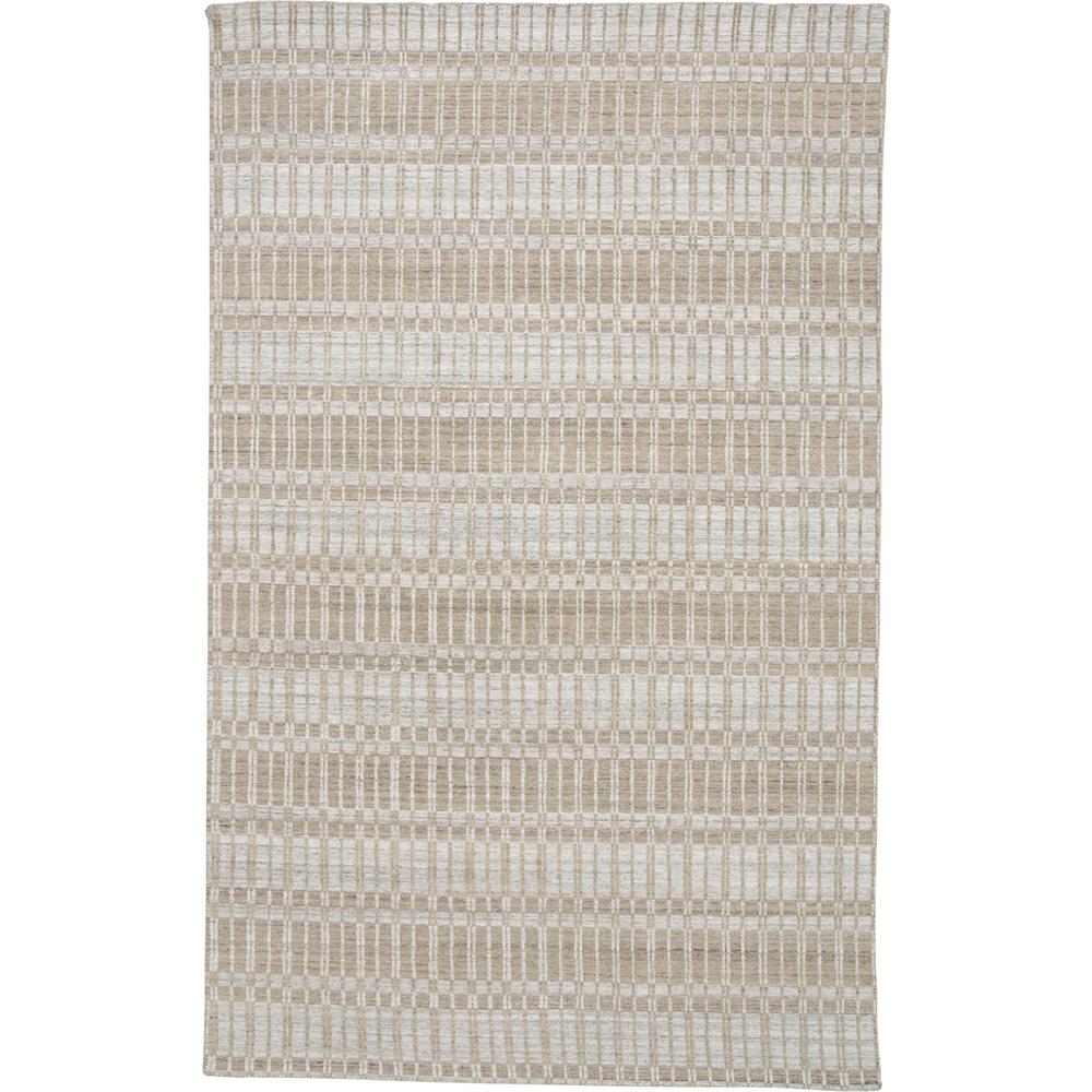 Odell Classic Handmade Rug, Beige/Light Gray, 5ft x 7ft - 6in Area Rug, 6866385FTANSLVE70. Picture 1
