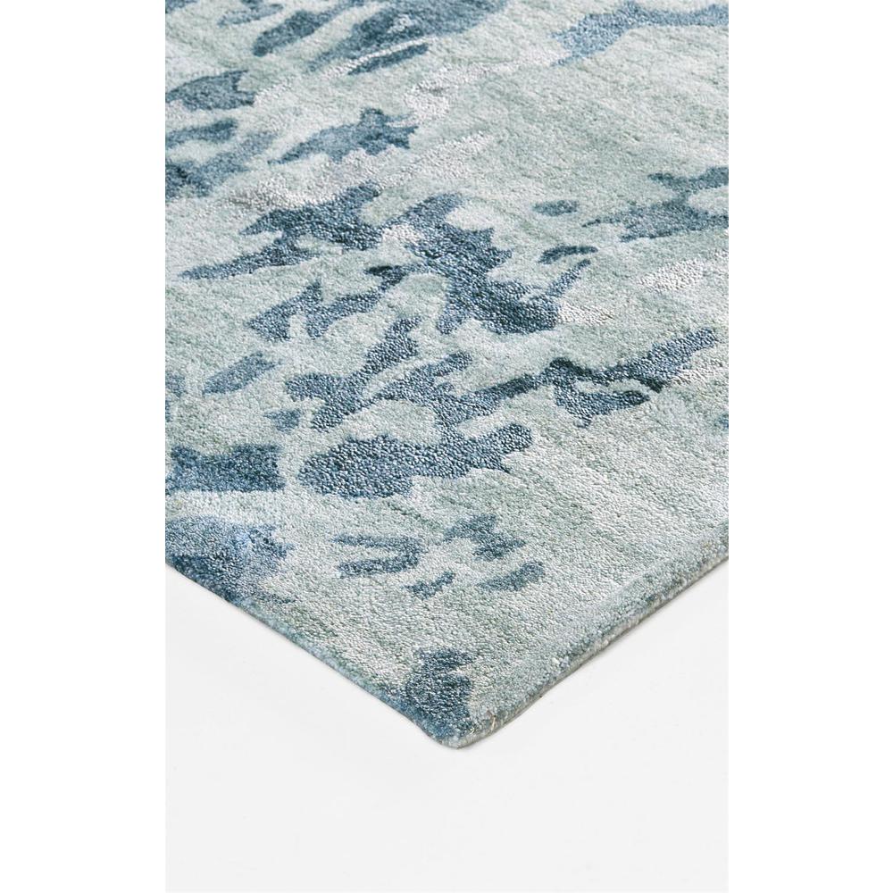 Dryden Contemporary Abstract Rug, Gray Mist/Teal Green, 5ft x 8ft Area Rug, 8738788FMST000E10. Picture 3
