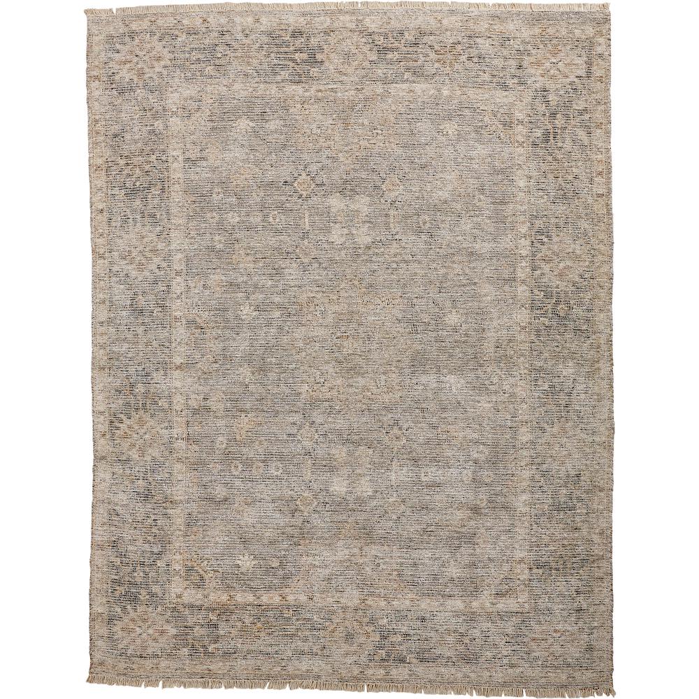 Caldwell Vintage Space Dyed Wool Rug, Latte Tan/Gray, 7ft-6in x 9ft-6in Area Rug, 8798799FGRY000F50. Picture 2