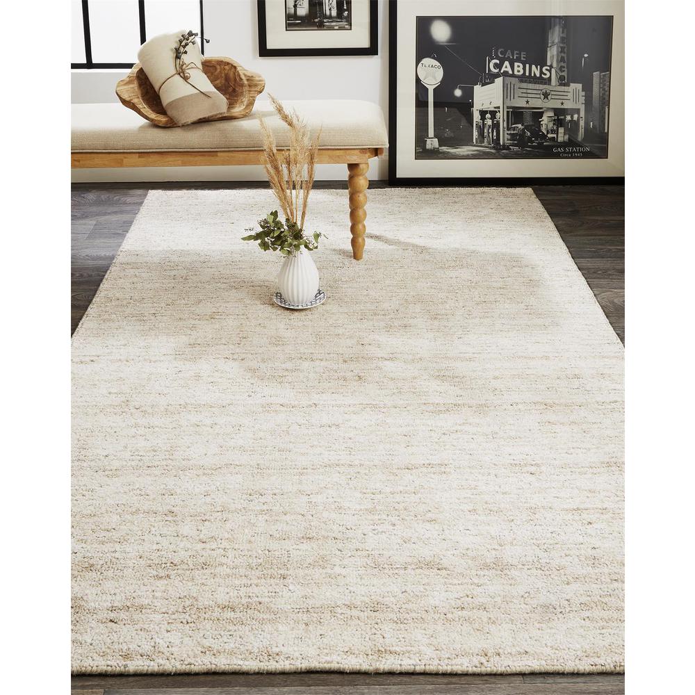 Delino Premium Contemporary Wool Rug, Light Taupe, 5ft x 8ft Area Rug, 8886701FTPE000E10. The main picture.