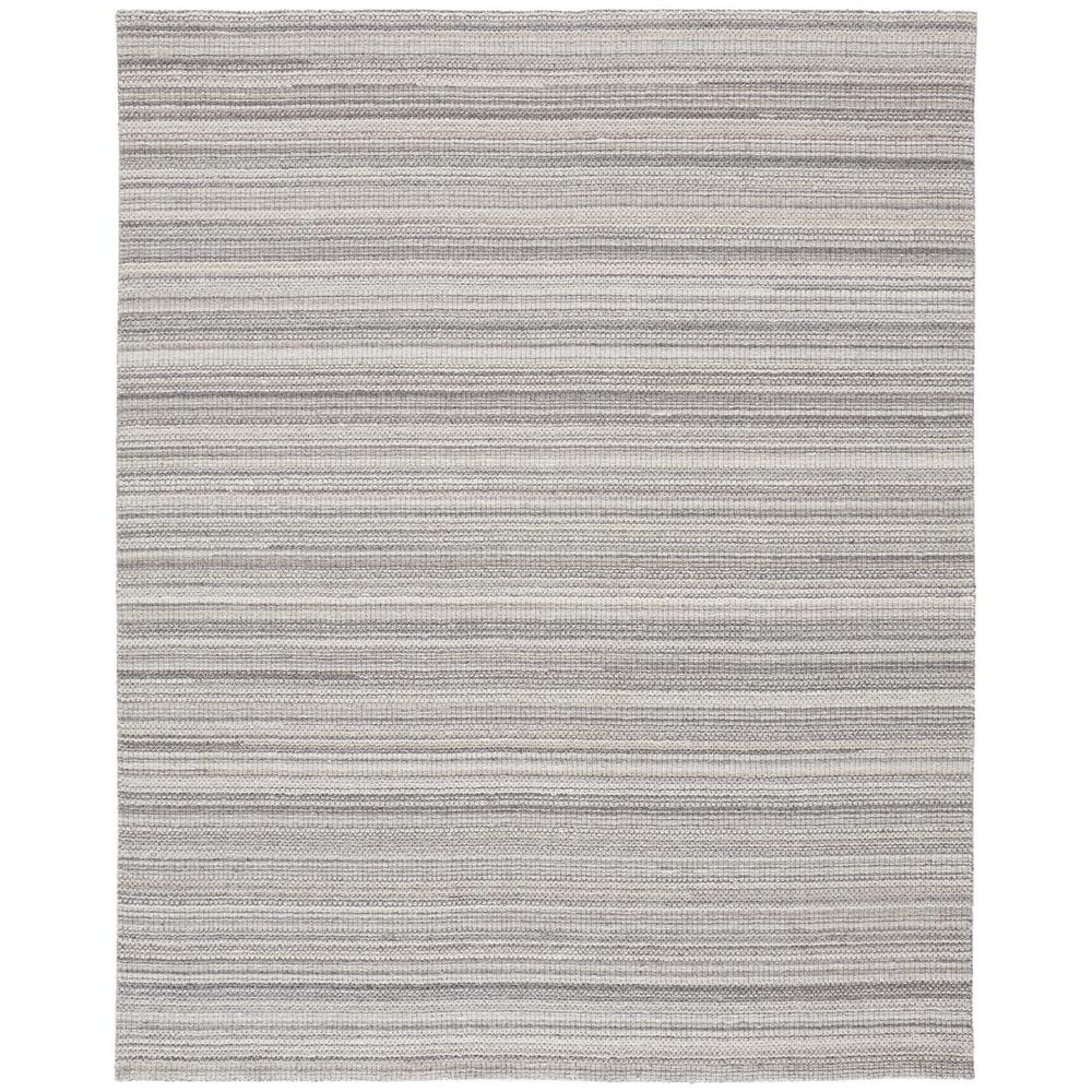 Keaton Handmade Wool Rug, Neutral Stripe, Tan/Ivory, 4ft x 6ft Accent Rug, KTN8018FBRNGRYC00. Picture 2