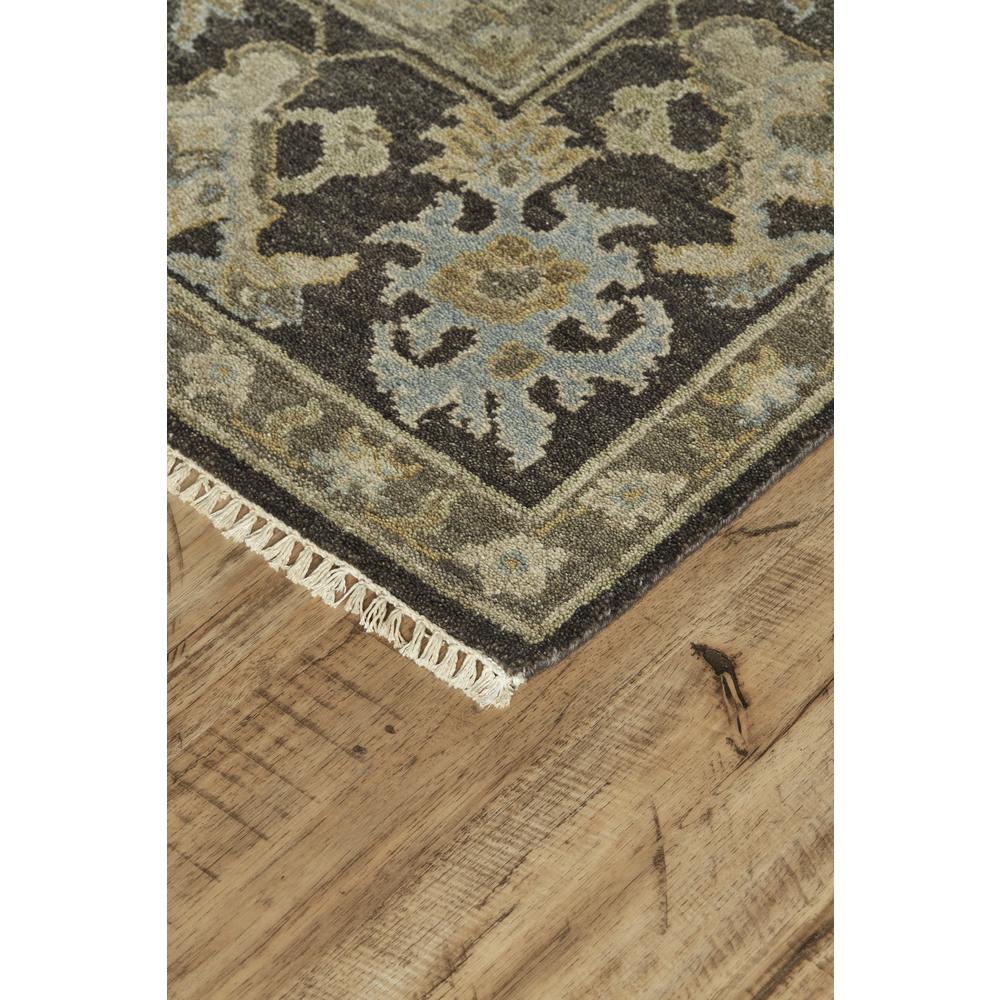 Ustad Taditional Persian Rug, Stone Gray/Spa Blue, 7ft-9in x 9ft-9in Area Rug, 5226280FCHLMLTF99. Picture 2
