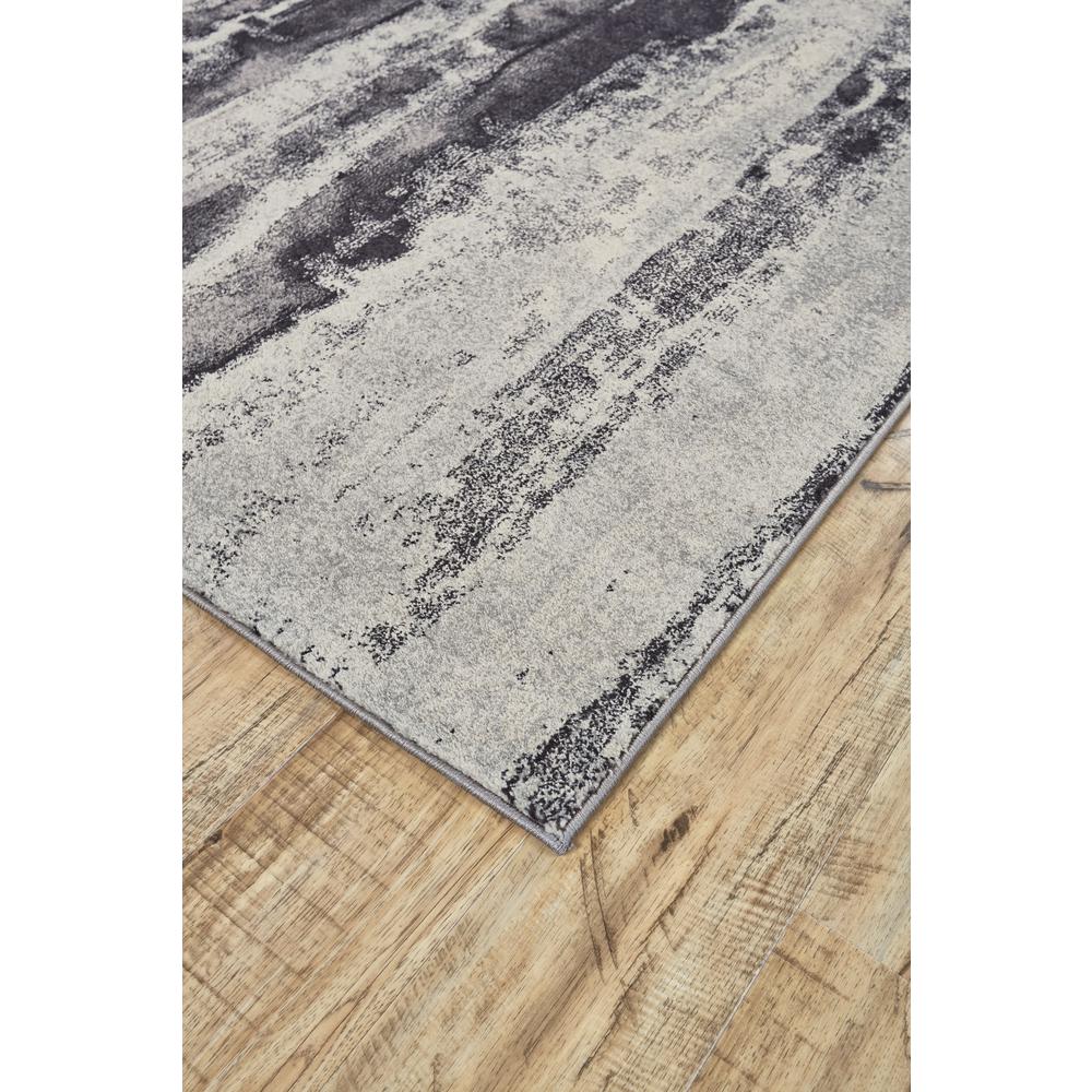 Bleecker Watercolor Effect Rug, Cool Gray/Yellow, 4ft-3in x 6ft-3in Accent Rug, 6173606FASP000C16. Picture 3