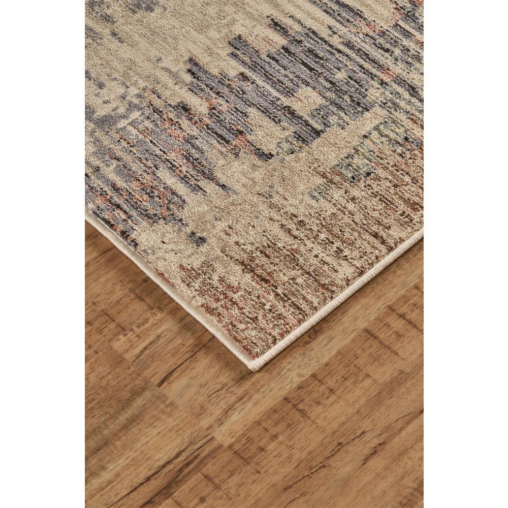 Grayson Persian Style Kilim Rug, Brown/Natural Tan, 4ft - 11in x 7ft - 8in Area Rug, 8563580FCHLMLTE73. Picture 3