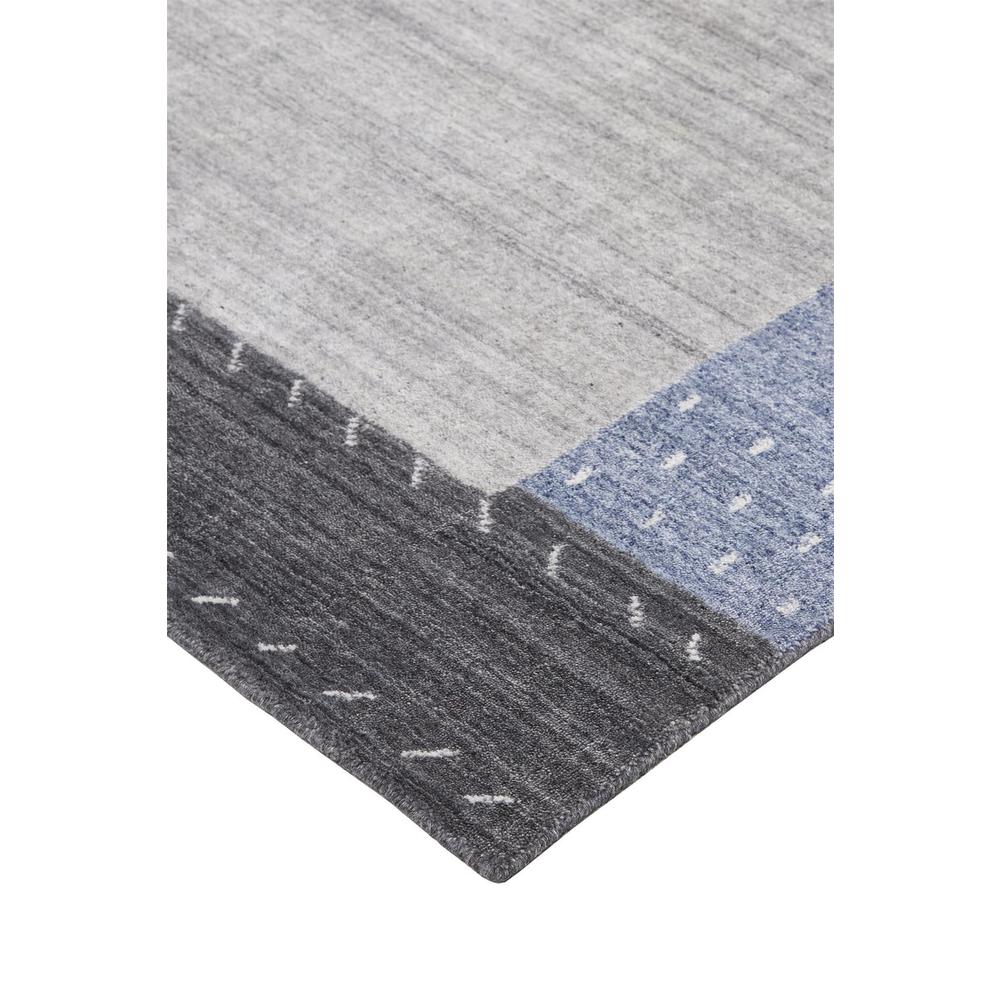 Legacy Contemporary Gabbeh Rug, Light Gray/Denim Blue, 7ft-9in x 9ft-9in Area Rug, 9836575FGRYBLUF99. Picture 3