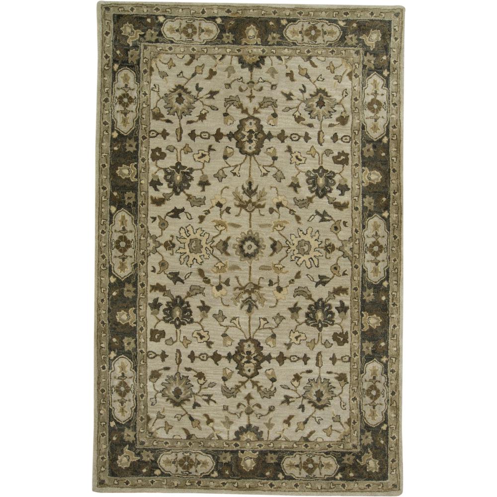 Eaton Traditional Persian Wool Rug, Gray/Beige, 9ft-6in x 13ft-6in Area Rug, 6548399FGRY000H50. Picture 2