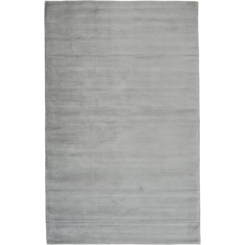 Batisse Plush Viscose Hand Loomed Rug, Vapor Gray, 9ft - 6in x 13ft - 6in Area Rug, 6698717FMST000H50. Picture 2