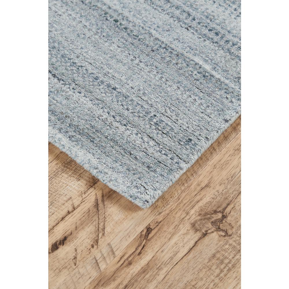 Milan Ombre Striped Rug, Misty Blue/Gray, 5ft x 8ft Area Rug, 7346488FGRYHAZE10. Picture 3