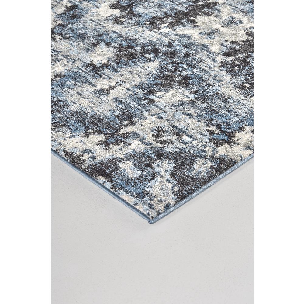 Ainsley Abstract Ikat Blotch Rug, Glacier Blue/Charcoal Gray, 5ft x 8ft, 8713895FCHLBLUE10. Picture 3