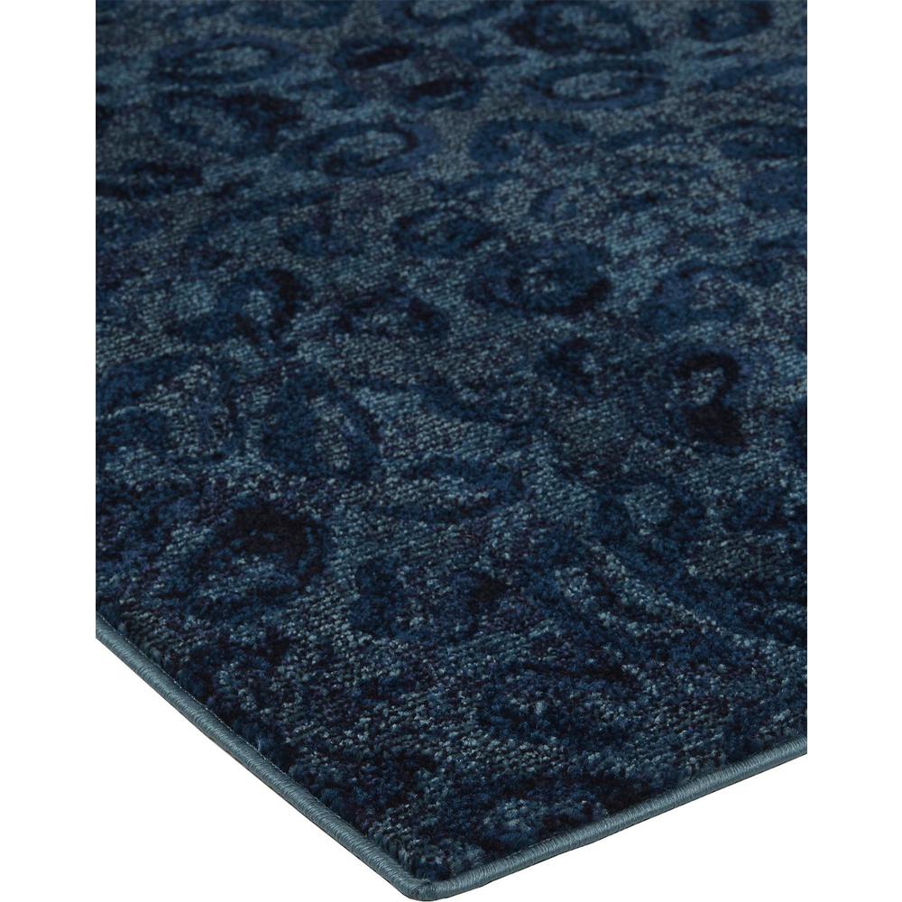 Remmy Ornamental Design Rug, Deep Teal/Ink Blue, 5ft x 8ft Area Rug, RMY3424FBLUDBLE10. Picture 3