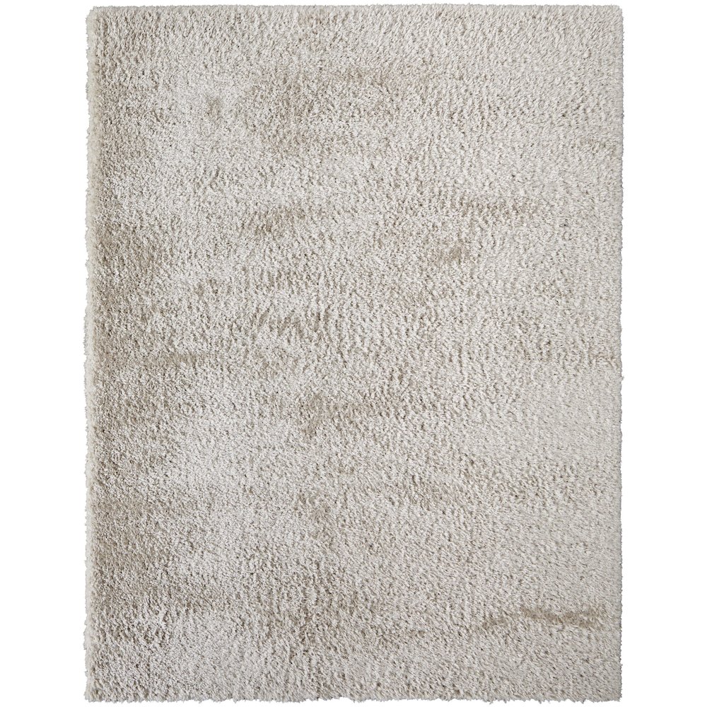 Darian Modern Solid, Ivory, 5' x 8' Area Rug. Picture 1