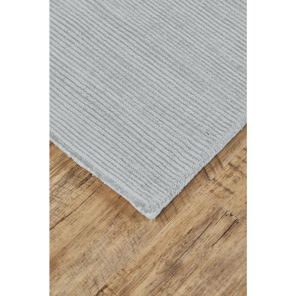 Batisse Plush Viscose Hand Loomed Rug, Vapor Gray, 9ft - 6in x 13ft - 6in Area Rug, 6698717FMST000H50. Picture 3