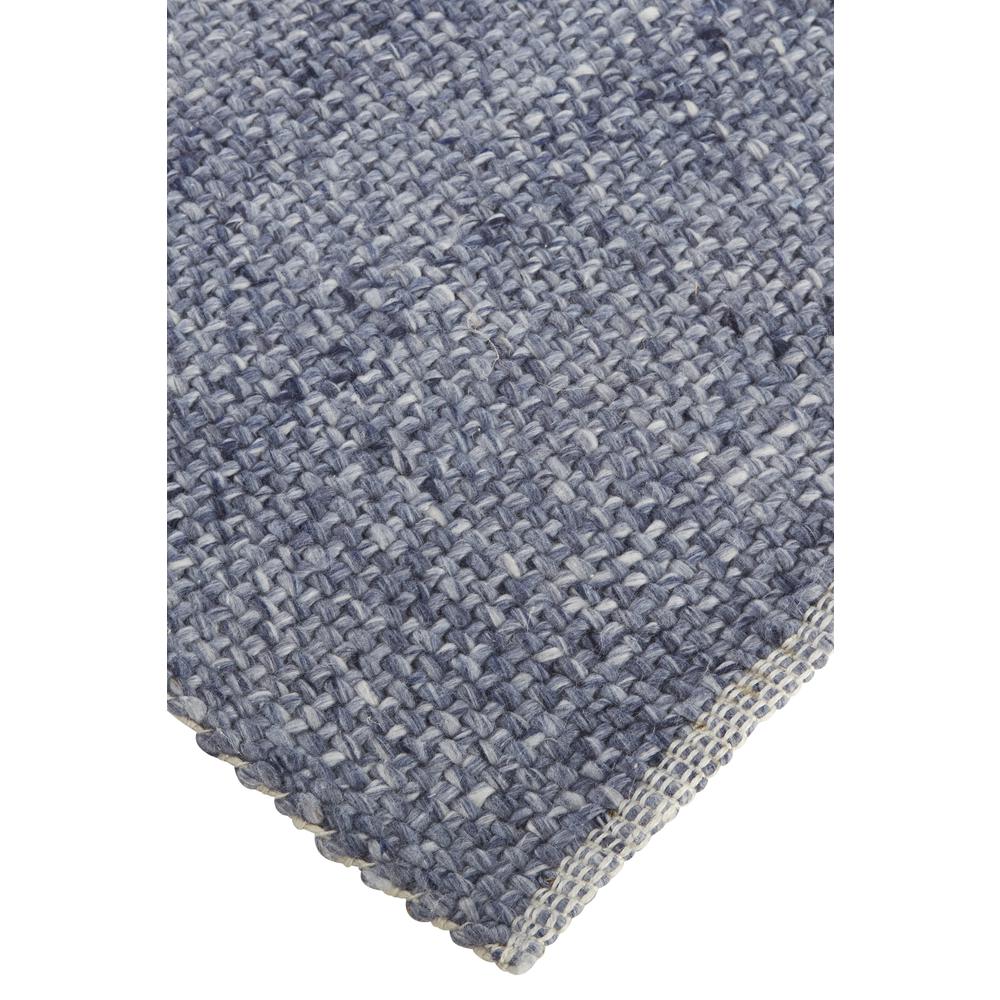 Naples Space Dyed In/Outdoor Flatweave, Navy/Denim Blue, 2ft x 3ft Area Rug, NAP0751FNVY000P00. Picture 3