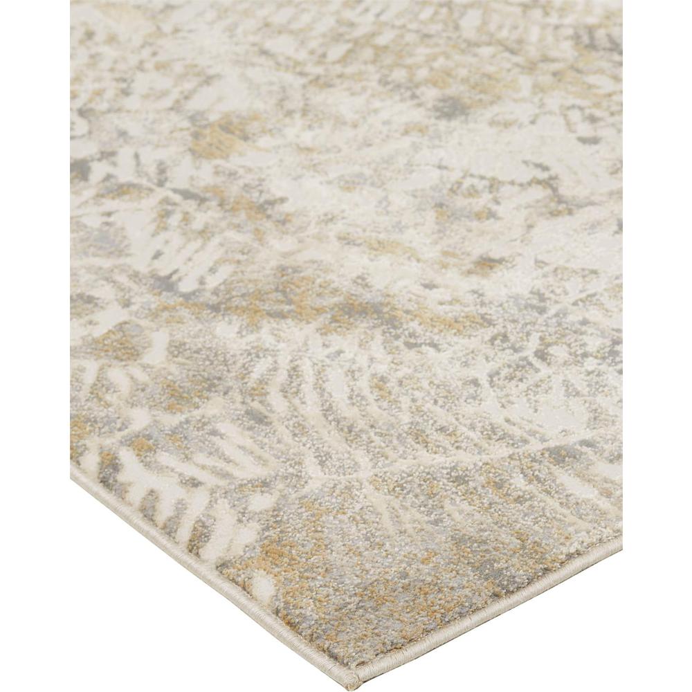 Frida Distressed Abstract Watercolor Rug, Ivory/Gray/Tan, 5ft x 7ft-6in Area Rug, PRK3702FSLVIVYE70. Picture 2
