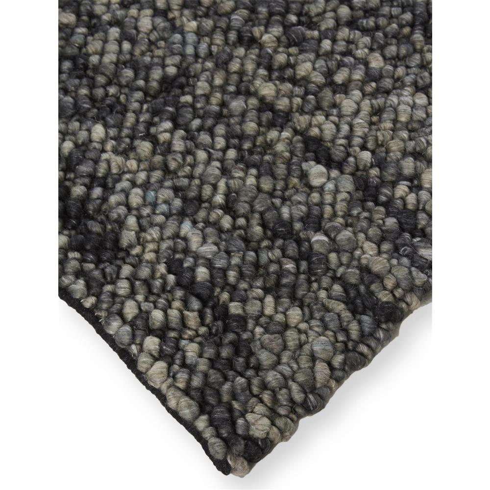 Berkeley Modern Eco Marled Bouclé Rug, Chracoal Gray, 2ft x 3ft Accent Rug, 6790821FGRYMLTP00. Picture 3