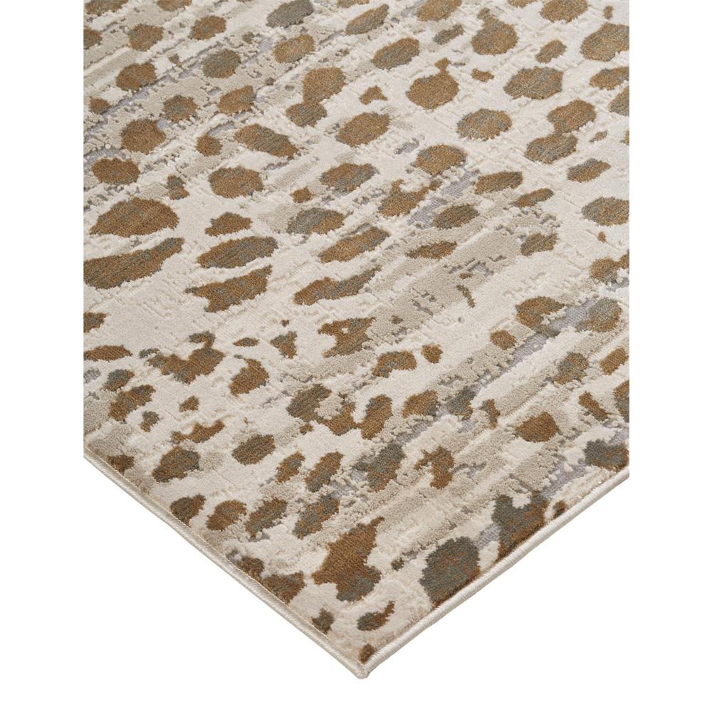 Waldor Metallic Animal Print Rug, Brown/Ivory, 6ft-7in x 9ft-6in Area Rug, 7353837FBGE000F05. Picture 3