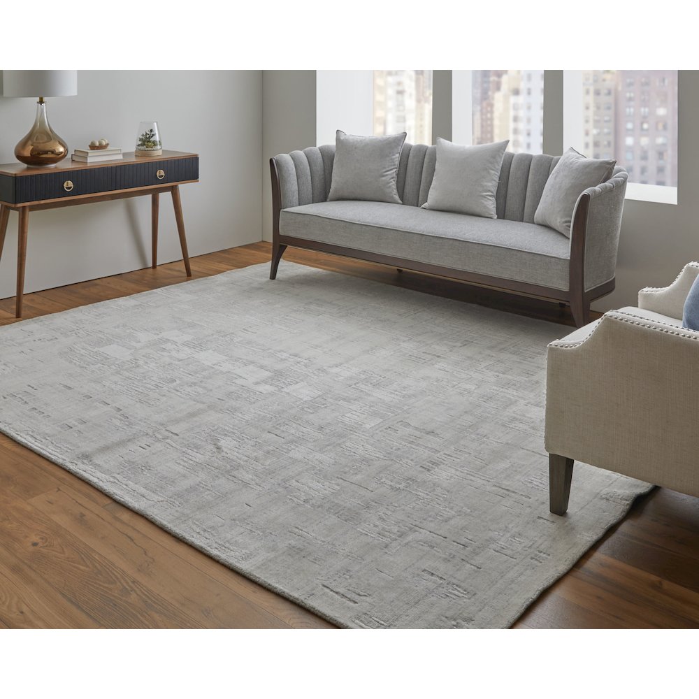 Eastfield Modern Abstract, Ivory, 2' x 3' Accent Rug. Picture 2