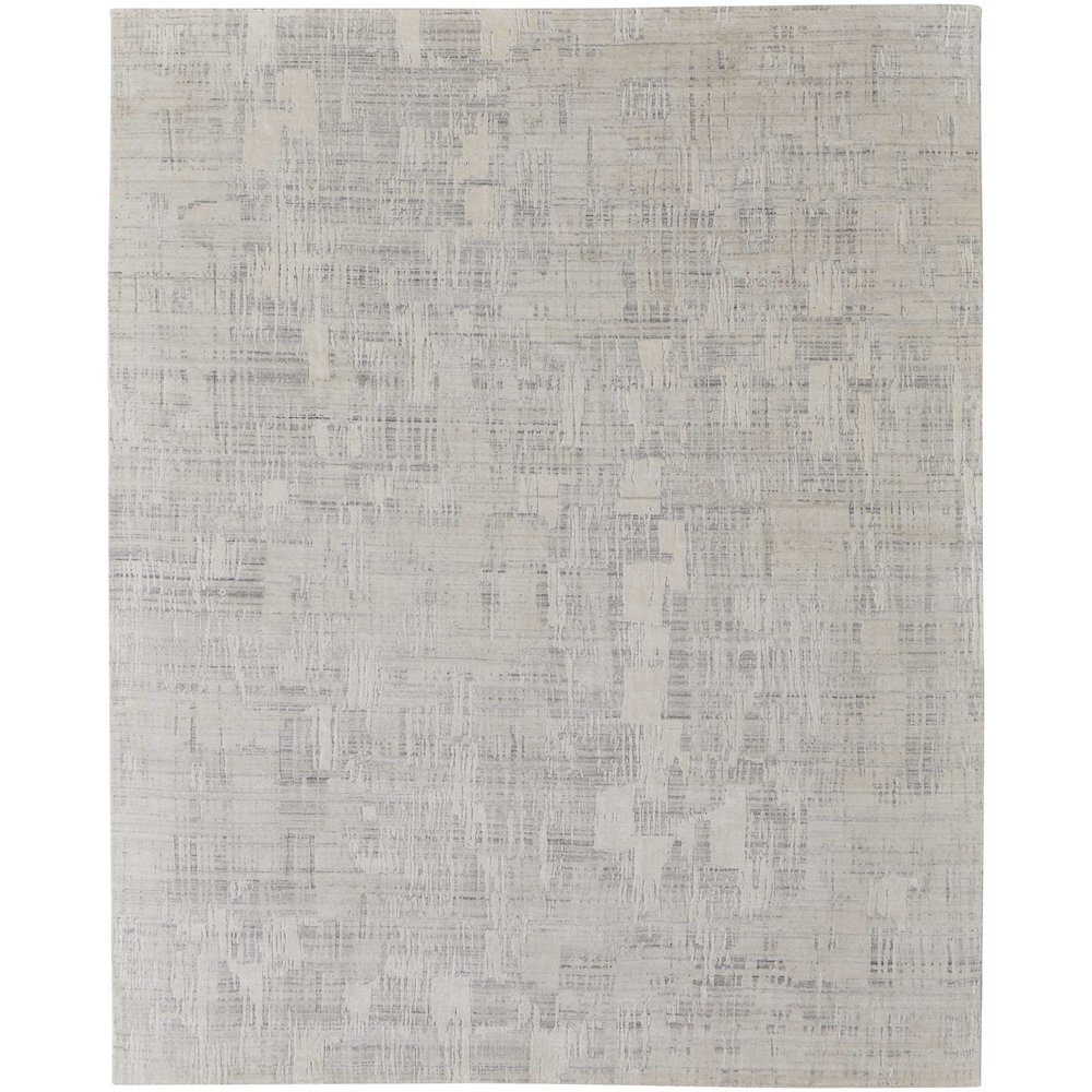 Eastfield Modern Abstract, Ivory, 2' x 3' Accent Rug. Picture 1