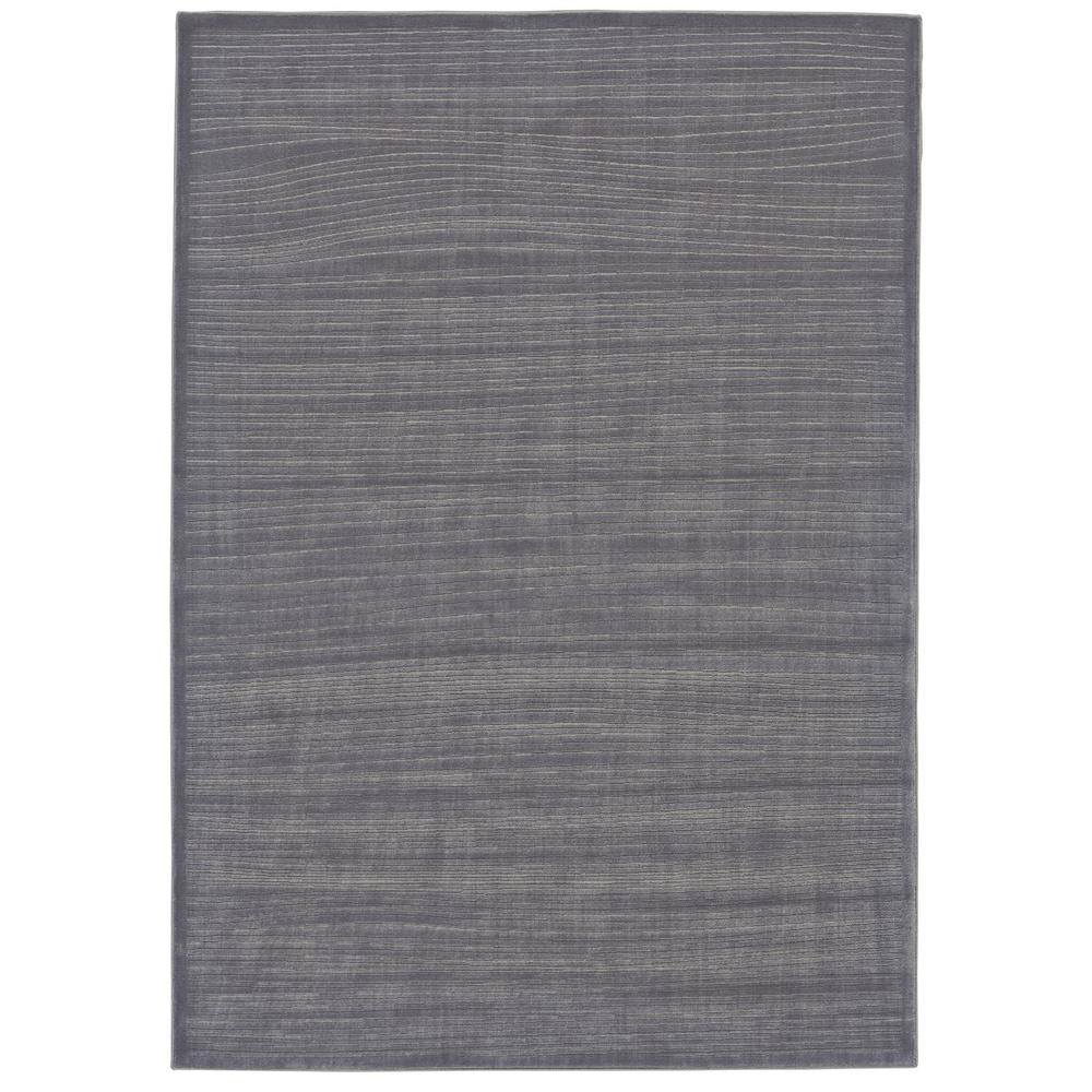 Melina Modern Contemporary Rug, Night Blue/Silver Gray, 10ft x 13ft-2in Area Rug, 7143398FSTEWHTH13. Picture 2