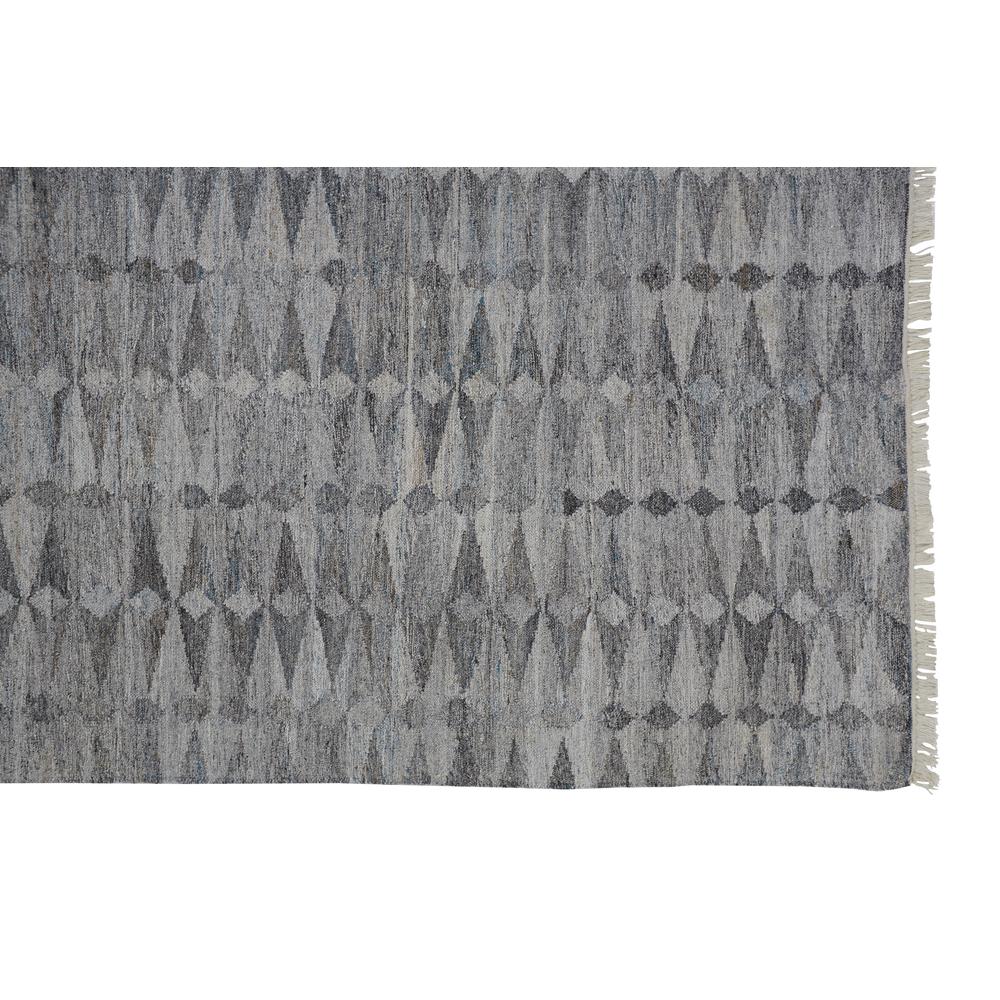 Beckett Eco-Friendly Moroccan Diamond Rug, Light/Dark Gray, 2ft x 3ft Accent Rug, 8900814FGRY000P00. Picture 3