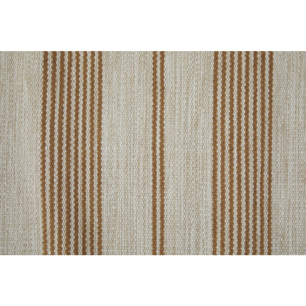 Duprine Transitional Stripes, Ivory/Taupe/Brown, 4' x 6' Accent Rug. Picture 6