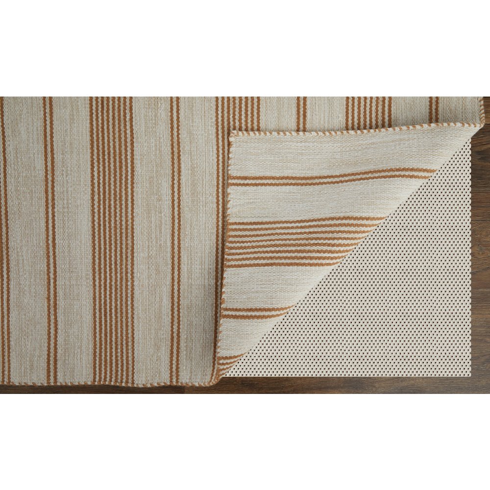 Duprine Transitional Stripes, Ivory/Taupe/Brown, 4' x 6' Accent Rug. Picture 4