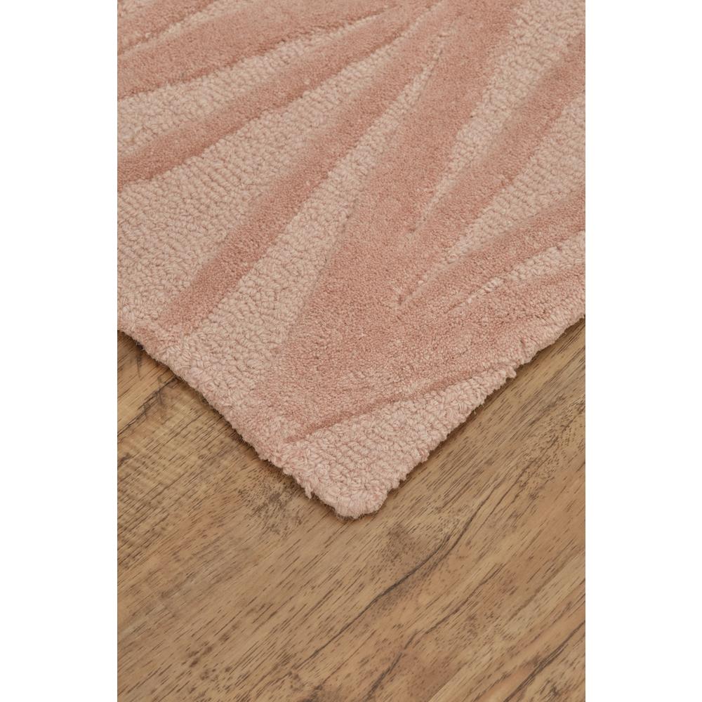 Urban LivingGlamerous Diamond Wool Rug, Blush Pink, 2ft - 6in x 8ft, Runner, I60R8045PNK000I6A. Picture 2