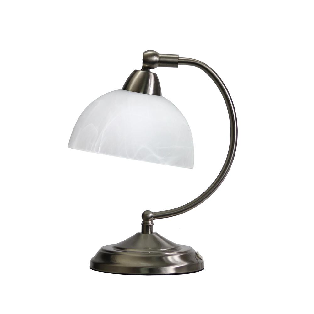 Mini Modern Bankers Desk Lamp with Touch Dimmer Control Base. Picture 14
