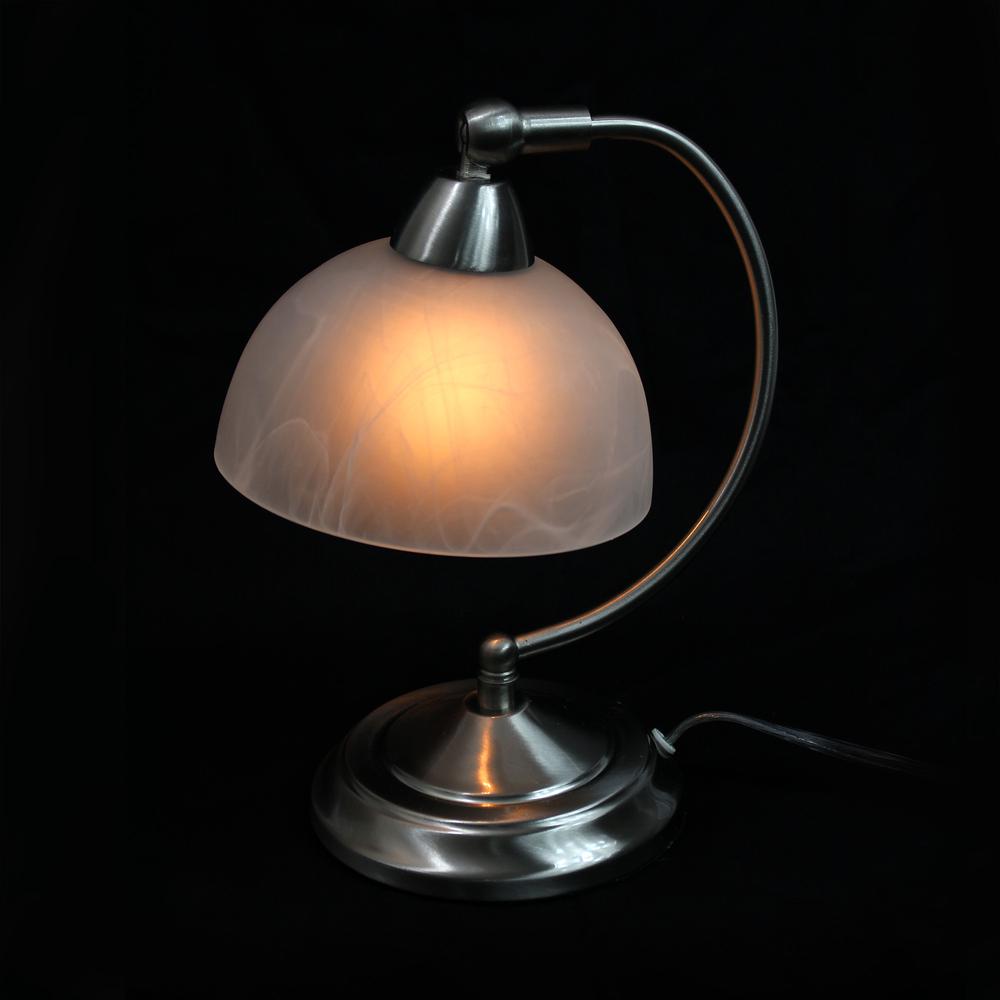 Black Stick Lamp with White Fabric Shade. Picture 49