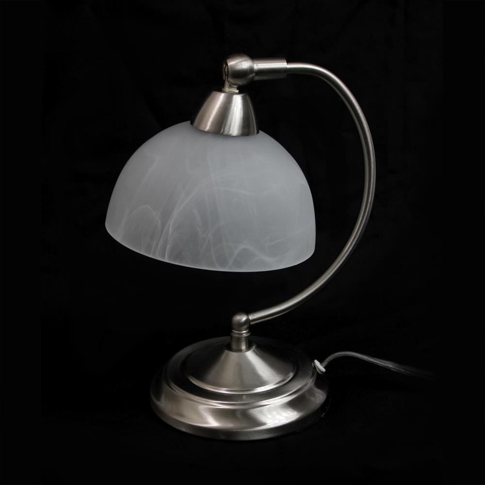 Black Stick Lamp with White Fabric Shade. Picture 43