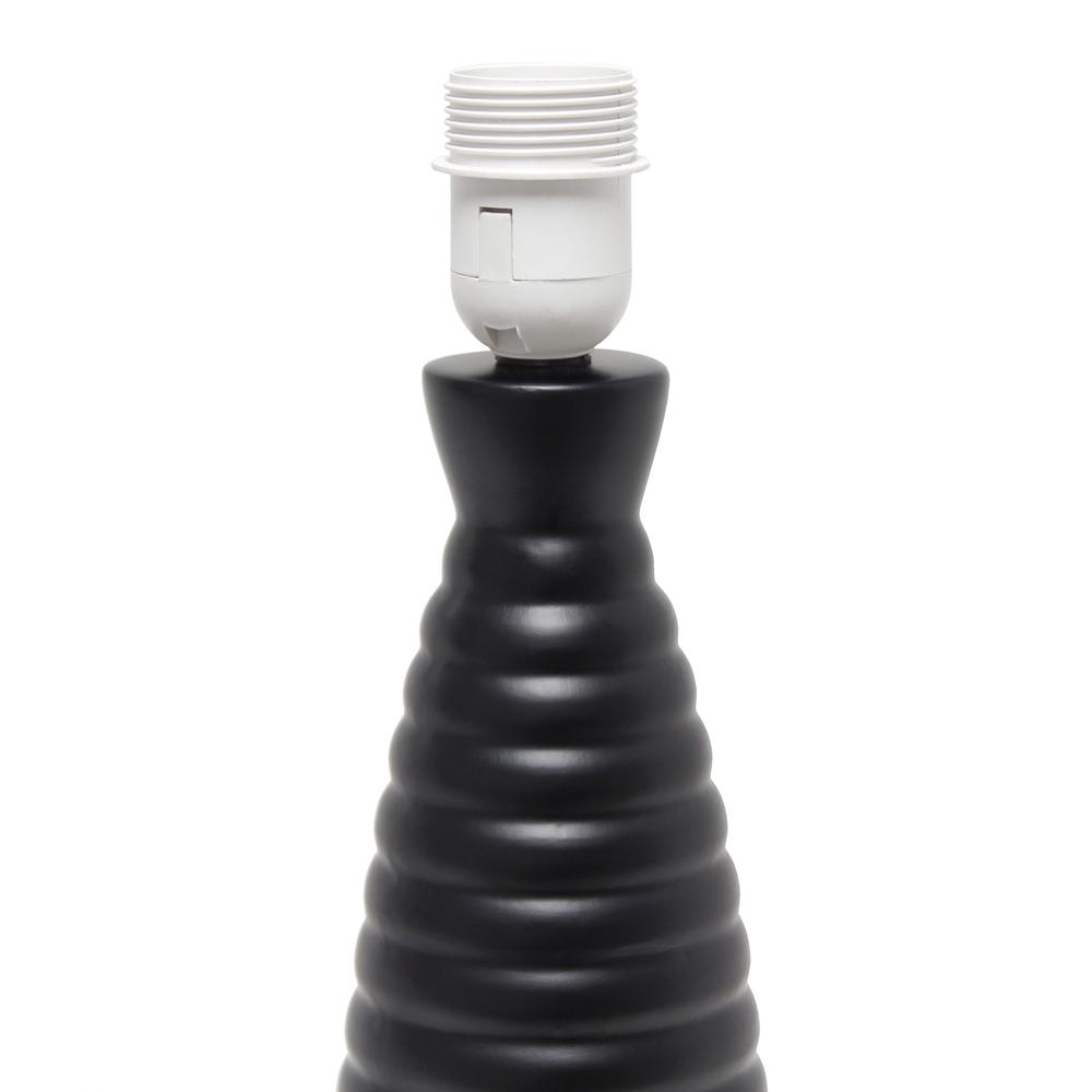 Alsace Bottle Table Lamp, Black. Picture 6