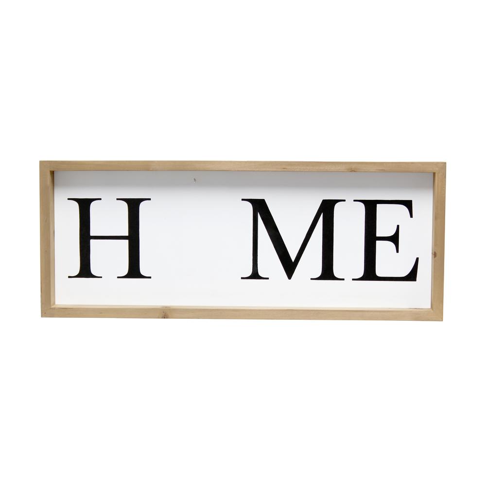 Rustic Farmhouse Wooden Symbol "Home" Frame with 12 OrnamentsNatural. Picture 3