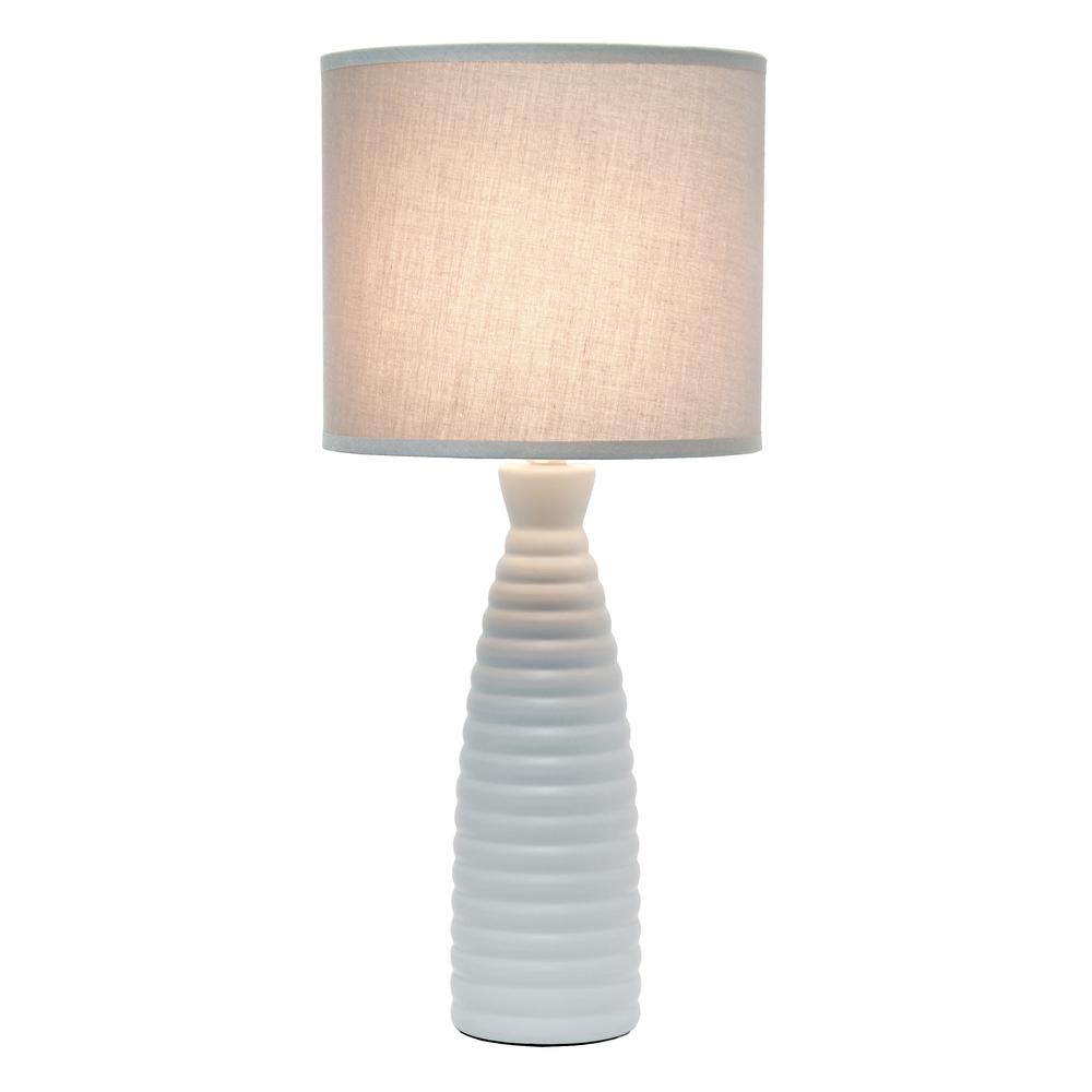 Alsace Bottle Table Lamp, Gray. Picture 2