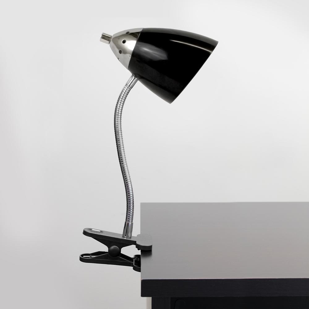 Flossy Flexible Gooseneck Clip Light Desk Lamp. Picture 2
