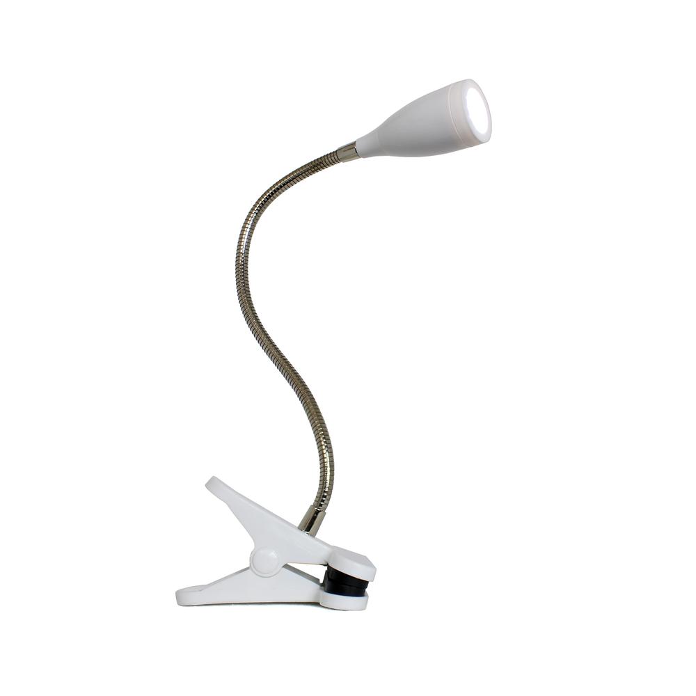 Flexible Gooseneck LED Clip Light Desk Lamp. Picture 2