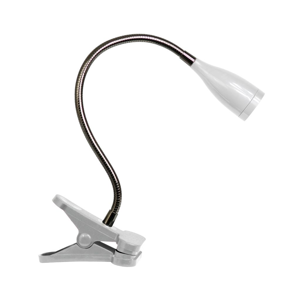 Flexible Gooseneck LED Clip Light Desk Lamp. Picture 4