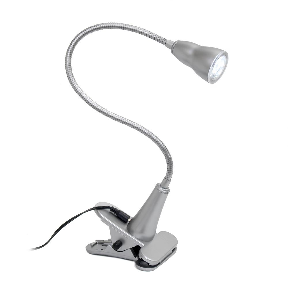 1W LED Gooseneck Clip Light Desk Lamp. Picture 1