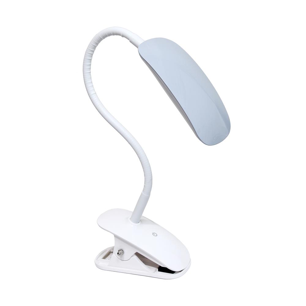 Flexi LED Rounded Clip Light, Gray. Picture 10
