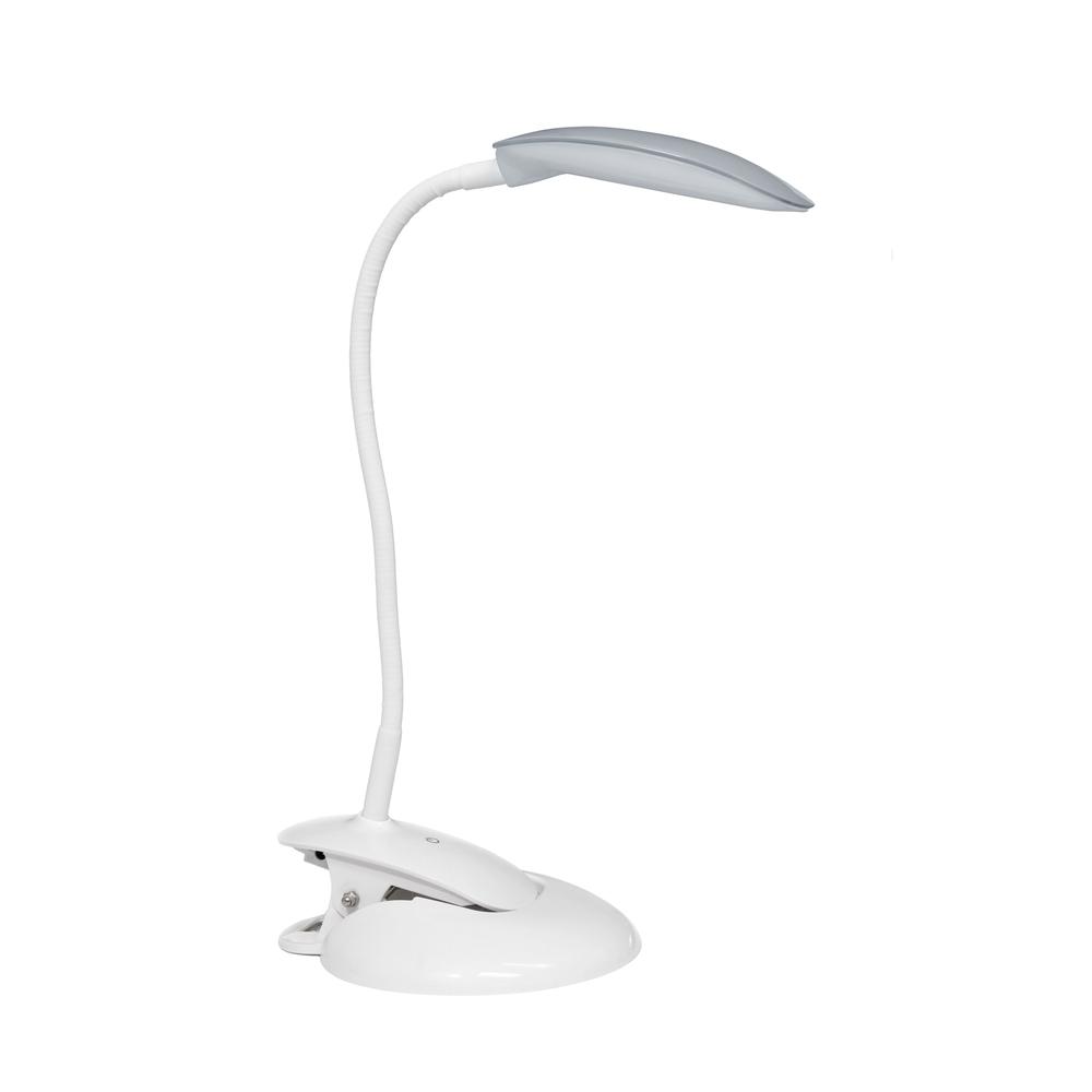 Flexi LED Rounded Clip Light, Gray. Picture 13