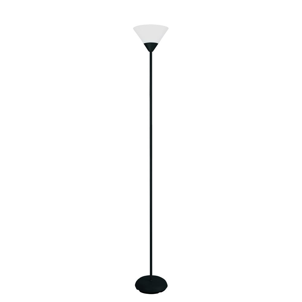 Simple Designs 1 Light Stick Torchiere Floor Lamp