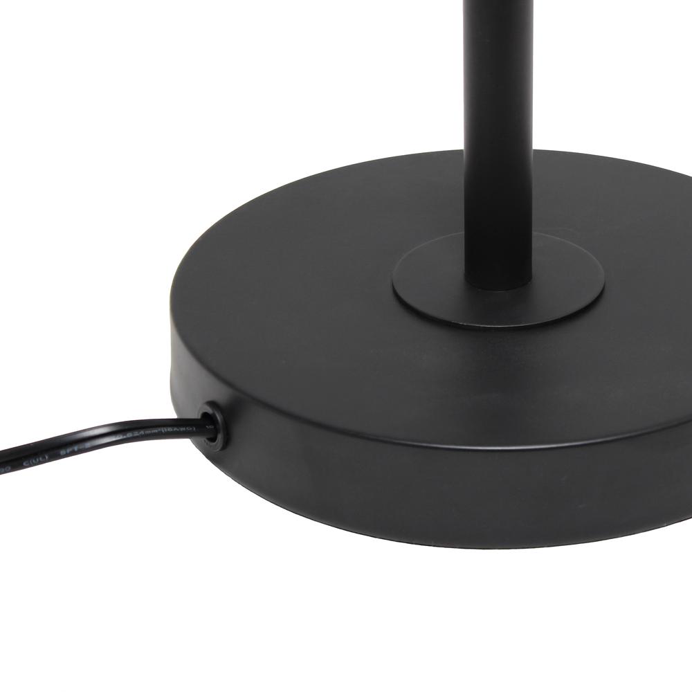 Vertically Adjustable Desk Lamp, Black. Picture 4