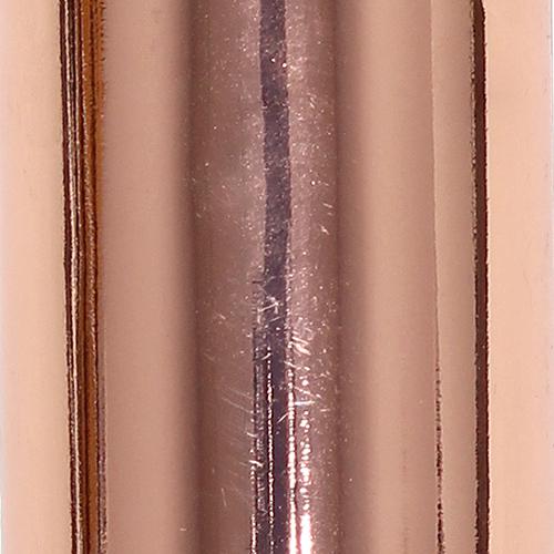 Modern Metal Scroll Table Lamp, Rose Gold. Picture 10