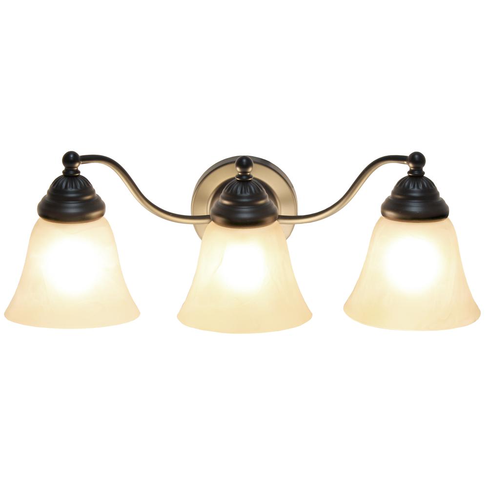 Lalia Home Essentix Traditional Three Light Curved Metal. Picture 9