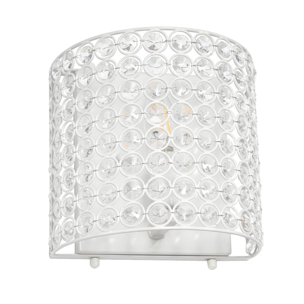 8" 1-Light Bathroom Vanity Hallway Bedside Crystal and Wall Sconce Lighting Fixture. Picture 1