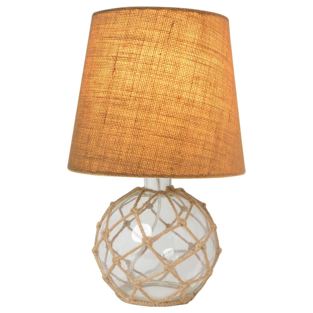 Buoy Netted Clear Glass Table Lamp. Picture 7